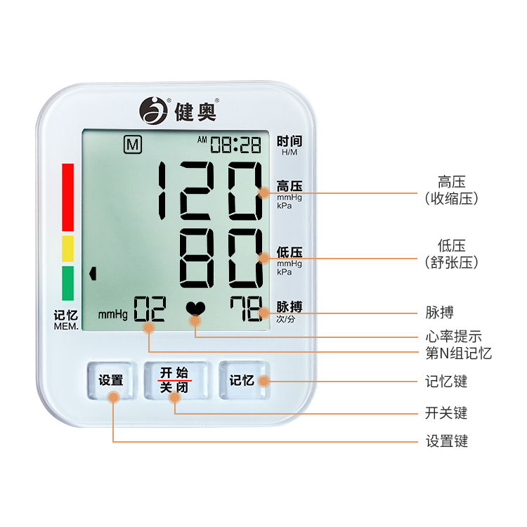 藍(lán)牙款電子血壓計(jì)GT-722